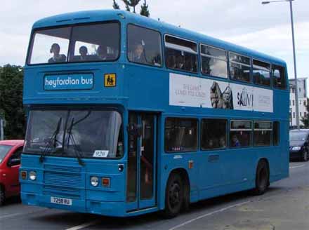 ECW bodied Leyland Olympian of Heyfordian